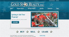 Desktop Screenshot of goldstarrealtyinc.com